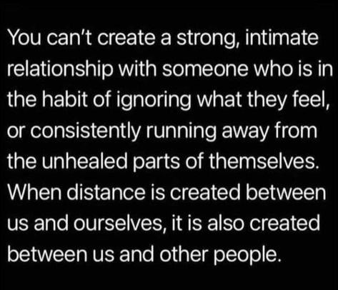 Nicole Brown Faulknor on Instagram: "The You and Yourself, part. When distance is created between us and ourselves, it is also created between us and other people #readthatagain This may be ‘Why’, the internal work is so important. Thoughts? 💙🙏🏾! #saturday #saturdaymorning #saturdayvibes #life #lifestyle #love #daily #quotes #quote #quoteoftheday #quotestoliveby #childhoodtrauma #collectiverelationaltrauma #traumatherapy #embodiment #ancestralhealing #generationaltrauma #somatic #cultural Somatic Healing Quotes, Somatic Quotes, Divine Feminine Quotes, Somatic Therapy, Somatic Healing, Feminine Quotes, Nicole Brown, Twix Cookies, Therapy Quotes