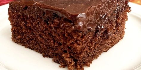 Texas Sheet Cake Chocolate Syrup Brownies, Rich Chocolate Dessert, Texas Recipes, Texas Sheet Cake Recipe, Cake Brownie, Cola Cake, Texas Sheet, Texas Sheet Cake, Chocolate Cake Recipe Easy