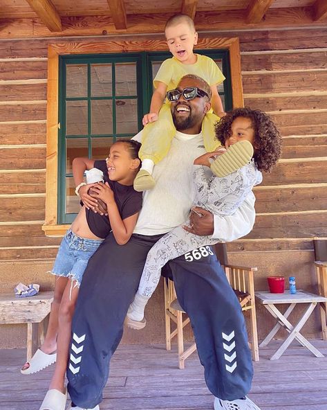 Kanye West Smiling, Kanye West Kids, Reign Disick, Saint West, Kim And Kanye, Fall Getaways, Colorado Adventures, Kim Kardashian And Kanye, Kris Jenner