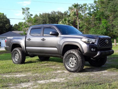 Grey Tacoma, Tacoma Rims, Trd Pro Wheels, Two Hours Later, 2016 Tacoma, Magnetic Gray, Black Rhino Wheels, Nitto Ridge Grappler, Tacoma World