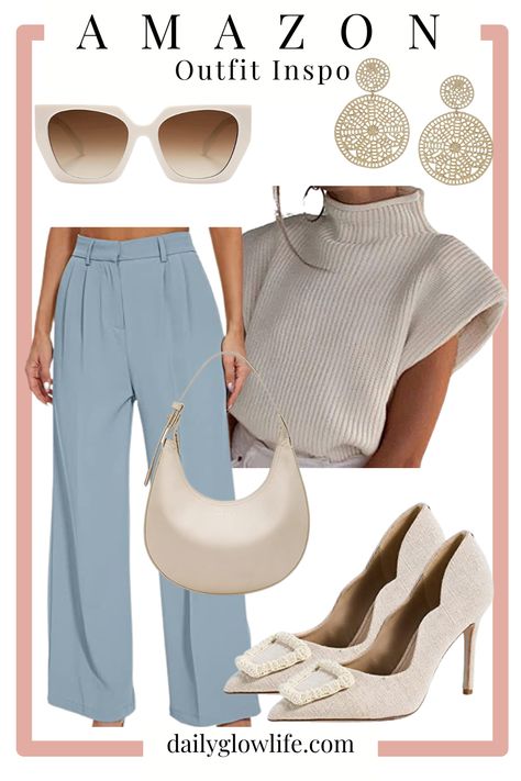 Workwear Style - Amazon Fashion Office Outfit Idea Style Fashion Office Outfit, Casual Dinner Outfit Spring, Buisness Outfits, Amazon Outfit Ideas, Buisness Casual Women, Found It On Amazon, Conference Outfit, Outfit Ideas Dressy, Fashion Workwear