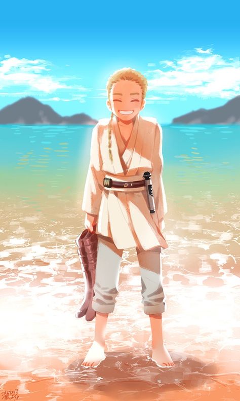 Young Obi-Wan - SO CUTE!! Kenobi Fanart, Obi Wan Kenobi Fanart, Scary Creatures, Star Wars Obi Wan, Star Wars Books, Star Wars 2, Star Wars Outfits, Star Wars Comics, Star Wars Ships