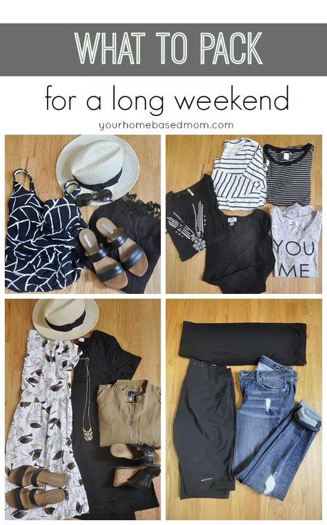 Paris Weekend Trip Outfits, Trip Outfits Spring, Spring Weekend Getaway Outfits, Paris Weekend Trip, Long Weekend Packing List, Beach Weekend Outfit, Girls Weekend Outfits, Weekend Trip Outfits, Long Weekend Packing