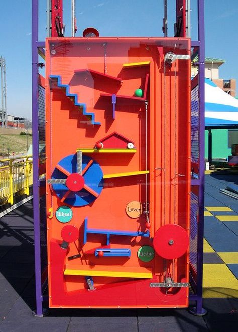 Maker Fun Factory, Rube Goldberg, Rube Goldberg Machine, Marble Machine, Discovery Museum, Donation Box, Fun Factory, Marble Run, Playground Design