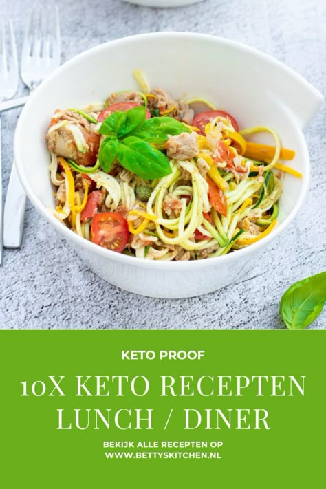 Food Low Carb, Keto Plan, Keto Lunch, Things To Cook, Things To Eat, Yummy In My Tummy, Clean Recipes, Pad Thai, Japchae