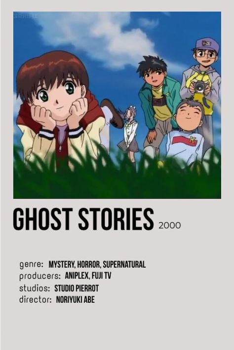 Ghost Stories Anime, Ghost School, Watch Manga, Romcom Books, Iconic Movie Posters, Film Posters Minimalist, Animes To Watch, Deez Nuts, Anime Printables