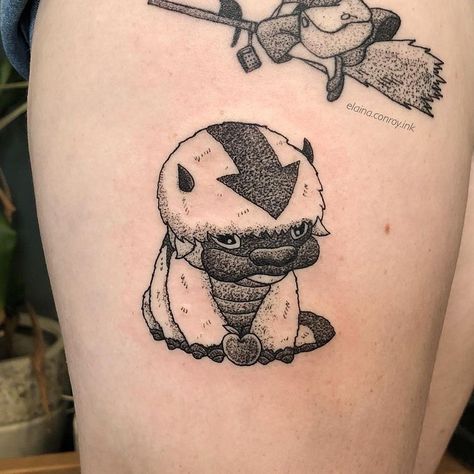 Kiki And Jiji, Atla Tattoo, Avatar Tattoo, Dot Tattoos, Arrow Tattoos, Diy Tattoo, Dot Work Tattoo, Instagram Baby, Simplistic Tattoos