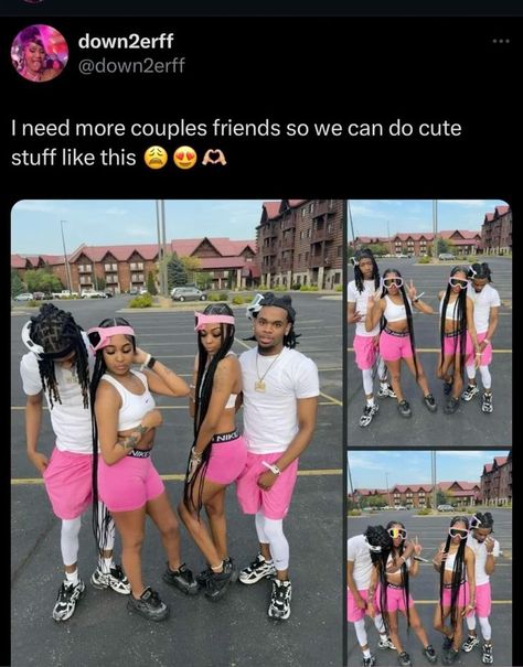 School Bench, Black Kids Fashion, Friendship Photoshoot, Best Friend Activities, Yearbook Quotes, Regular People, Best Friend Outfits, Couple Things, Cute Relationship Photos