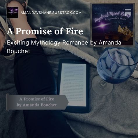 I have a new book mention up on Monsters & Mystics today! It’s under the “Mystical Mood Reads” section of my #Substack and features @amandabouchetauthor ‘s Promise of Fire from her incredible Kingmaker Chronicles series. ❤️‍🔥 . Click on the Monsters link in my bio to read my thoughts on this mythology based fantasy romance. Kingmaker Chronicles, A Promise Of Fire, Strong Female Lead, Steamy Romance, Romantic Fantasy, Maybe Someday, High Fantasy, Fantasy Romance, My Thoughts