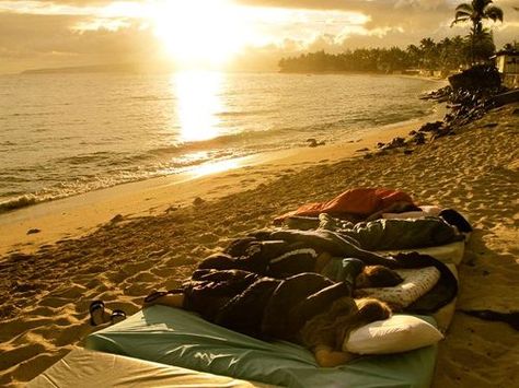 Imagine waking up to that view. 
@Stephanie Anderson, @Erin Decker, and Eitze we are doing this!!!! Sleeping On The Beach, Camping Places, Beach Friends, Beach Camping, Backpacking Travel, Summer Lovin, Oh The Places Youll Go, Life Experiences, Go Outside