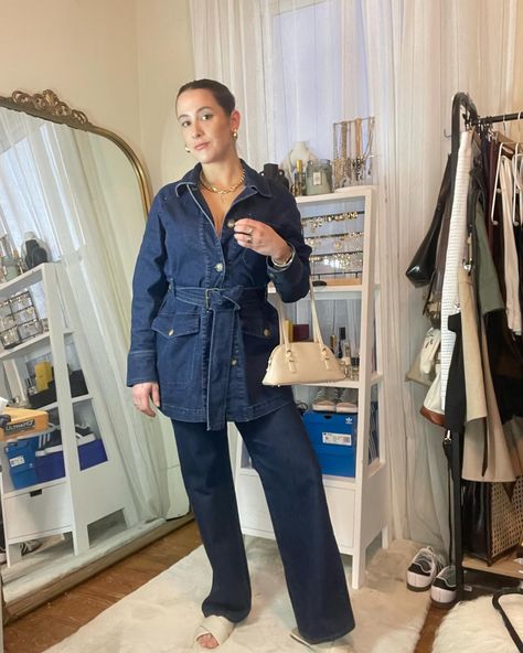 ____________________________________ Canadian Suit On A Wednesday ____________________________________ Jacket- @bagatelleworld Jeans- @aritzia Denim Forum Shoes- @stevemadden Bag- @madisonwest_bags Canadian Suit, Style Palette, Shop My, On Instagram, Instagram