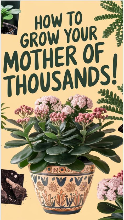 Healthy Mother of Thousands plant with green leaves and small plantlets Kalanchoe Plant Care, Mother Of Thousands Plant, Kalanchoe Plant, Panda Plant, Mother Of Thousands, Succulent Potting Mix, Types Of Succulents, Succulent Care, Root Growth