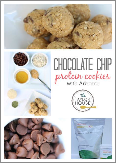 Delicious and easy to make Chocolate Chip Protein Cookies get arbonne protien powder  here @deanavoigt.arbonne.com Chocolate Chip Protein Cookies, Arbonne Shake Recipes, Arbonne Protein, Arbonne Nutrition, Arbonne Recipes, Breakfast Low Carb, Healthy Protein Snacks, Healthy Living Recipes, Protein Powder Recipes