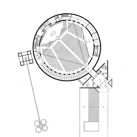 Hidden Architecture was created in February 2015 between Madrid and Liverpool by Alberto Martinez Garcia and Hector Rivera Bajo Triangular Architecture, Auditorium Plan, Theater Plan, Auditorium Architecture, Hector Rivera, Swiss Architecture, Mario Botta, Train Station Architecture, Concept Models Architecture