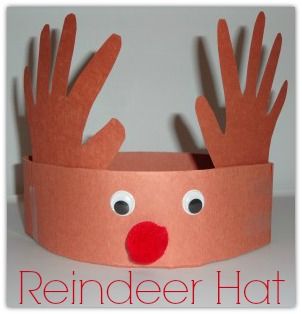 15 easy Christmas crafts to do with your kids Juleverksted For Barn, Jul Diy, Reindeer Hat, December Crafts, Diy Jul, Preschool Christmas Crafts, Christmas Kindergarten, Kids Christmas Party, Christmas School