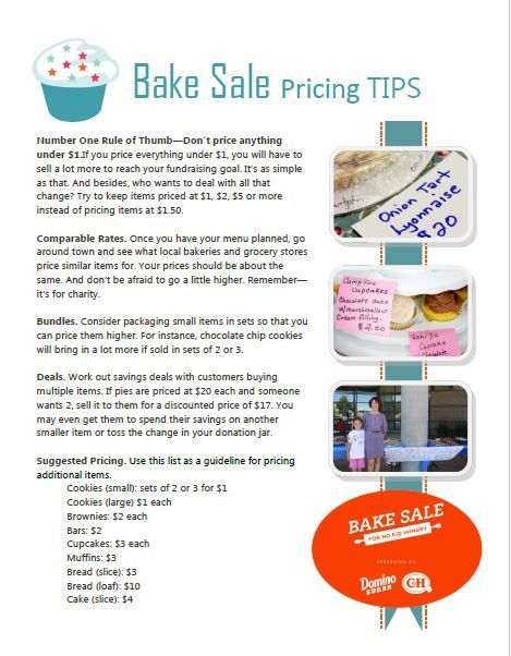 Wondering how much that cupcake is worth? Here are some helpful pricing tips to get the most out of your bake sale! How To Host A Bake Sale, Bake Sale Pricing, Bake Sale Prices, Bake Sale Packaging Ideas, Bake Sale Ideas Fundraiser, Fall Bake Sale Ideas, Easy Bake Sale Ideas, Bake Sale Sign, Fundraiser Bake Sale