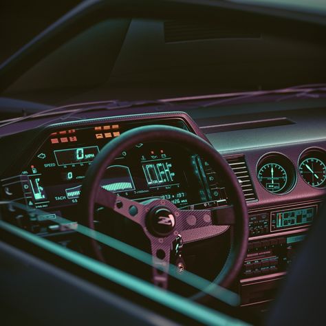 Nissan Fairlady Z in Autodesk 3ds Max Futuristic Cars Interior, Fairlady Z, Digital Dashboard, Nissan Fairlady, Dashboard Car, Car Mods, Futuristic Cars, Vehicle Design, Retro Futurism