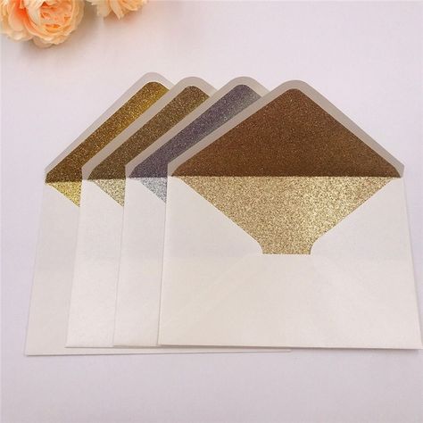 Free Shipping 25x Iridescent shimmer Pearl Paper Wedding Invitation Card Envelope Pearlescent Glitter Envelope 4 Celebration Invitation Card Envelope, Glitter Envelopes, Anniversary Photography, Balloon Stands, Paper Wedding, Wedding Invitation Envelopes, Baby Shower Party Supplies, Wedding Invitation Card, Glitter Wedding