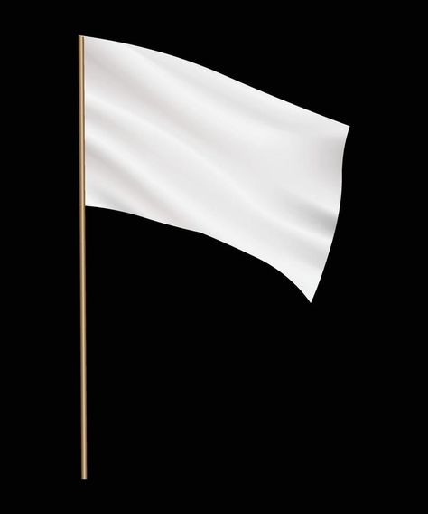 White waving flag on pole Waving Flag, White Flag, Photo Art Gallery, Photo Art, White Background, Vector Free, Art Gallery, Flag, Clip Art