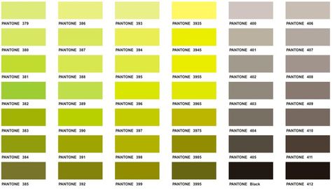 Yellowish Green Color Palette, Green Pantone, Pantone Green, Pantone Matching System, Corporate Apparel, Pantone Color Chart, Pantone Palette, Green Color Palette, Yellowish Green