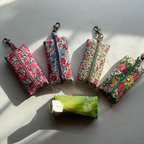 Travel Tissue Holder, Pocket Tissue Holder, Tissue Pouch, Pocket Tissue, Bag Pocket, Toiletry Kit, Tissue Holder, Dust Free, Toiletry Storage