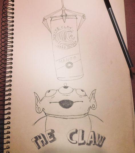 White claw sketch toy story cooler painting canvas pencil Birthday Cakes Black, Canvas Sorority, Beer Pong Table Diy, Diy Beer Pong, Diy Beer Pong Table, Custom Beer Pong Tables, Beer Pong Table Designs, Formal Cooler Ideas, Guys 21st Birthday