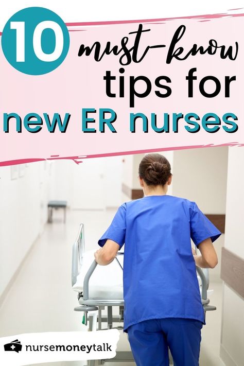 Being an ER nurse comes with a lot of responsibility and stress. To help you deal with these, here are several tips you should know! emergency room nurse tips | emergency room nursing #nursecareers #registerednurse