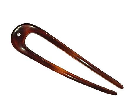 Parcelona French Twist Bun Tortoise Shell Celluloid Crystal Chignon Hair U Pin Pins ** Check out the image by visiting the link. (This is an affiliate link) #HairPins French Twist Pin, French Twist Bun, French Chignon, Chignon Hair, Tortoise Shell Hair, Twist Bun, French Twist, Stick Pins, Crystal Hair