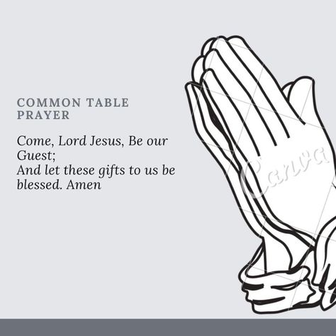 How To Pray Over Your Food, How To Pray Before Meals, Preschool Prayers Before Meals, Prayers To Say Before Eating, Prayers Before Eating, Before Eating Prayer, Prayer For Food Meals, Dinner Prayers Simple, Prayer Over Food