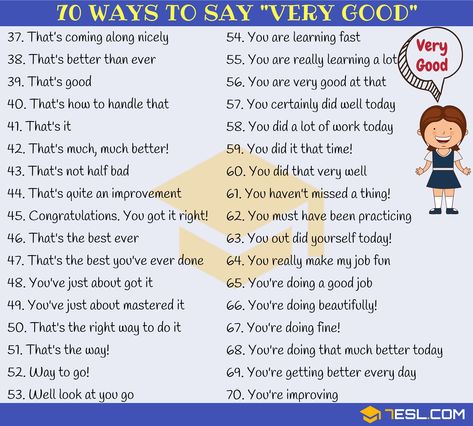 Ways to Say VERY GOOD Proverbs English, Synonyms For Awesome, English Practice, School Material, Other Ways To Say, Better English, Improve Your Vocabulary, Teaching English Grammar, English Writing Skills