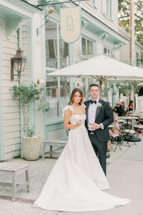 Charleston Harbor Resort And Marina Wedding, Small Charleston Wedding, Post House Inn Charleston, Intimate Spring Wedding, Downtown Charleston Wedding, Intimate Black Tie Wedding, Outdoor Southern Wedding, Charleston Micro Wedding, Preppy Wedding Dress