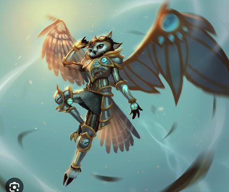 Owl Oc, Dungeons And Dragons Characters, Fantasy Inspiration, In Flight, Character Creation, Dnd Characters, Fantasy Artwork, Character Portraits, Fantasy Character Design