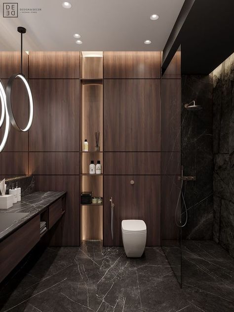 Glamorous Bathroom Decor, Luxury Bathroom Master Baths, Bathroom Decor Luxury, Bad Inspiration, Toilet Design, Trendy Bathroom, Bath Room, Bathroom Toilets, Hotel Design