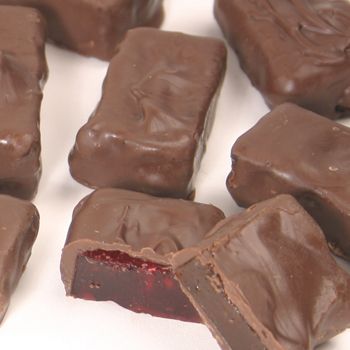 Fruit Jellies Candy, Jelly Chocolate Candy, Chocolate Covered Raspberry Jellies, Chocolate Orange Jelly Sticks Recipe, Jelly Nougat Candy, Fruit Jelly Candy Recipe, Jellies Candy, Jelly Candy Recipe, Jelly Candies