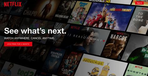 netflix, ui design trends Call To Action Examples, Netflix Premium, Web Design Blog, Ui Design Trends, Yearbook Pages, Yearbook Covers, Yearbook Themes, Instagram Layout, Prison Break