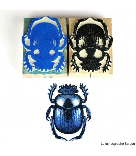 Lino Printing, Linoleum Print, Linocut Printmaking, Lino Art, Hand Carved Stamps, Bug Art, Stamp Carving, Handmade Stamps, Linocut Art