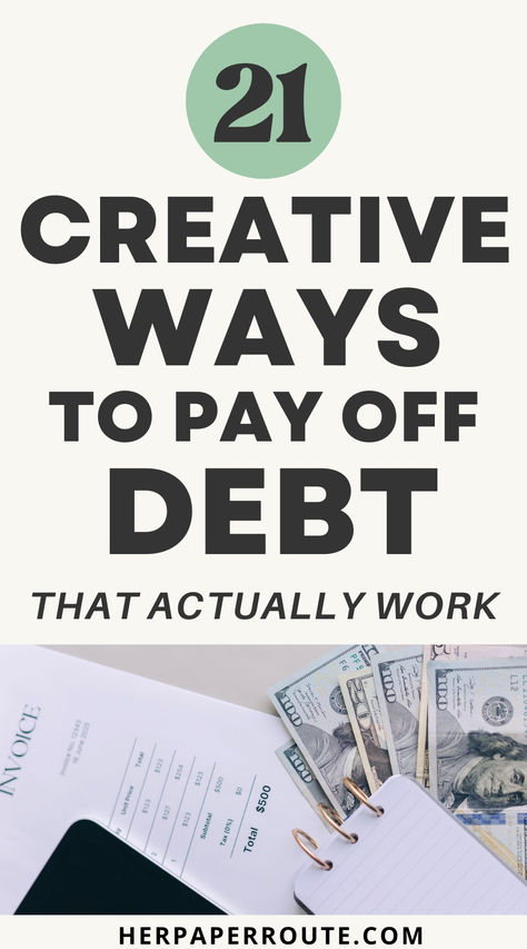 Has debt gotten the better of your time and energy for way too long? Maybe it seems like you’re barely keeping up with what you owe. There’s a way to eliminate debt from your life for good. In fact, there are many ways to become debt-free. Here are 21 creative ways to pay off debt that actually work. Pay Off Debt Quickly, Credit Card Debt Payoff, Paying Off Debt, Eliminate Debt, Help Save Money, Debt Free Living, Money Saving Mom, Saving Quotes, Pay Off Debt