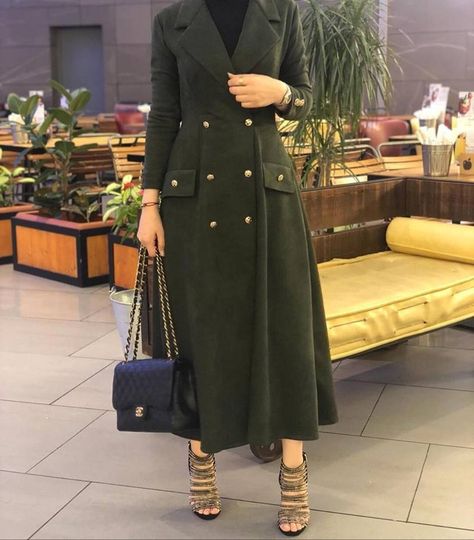 Long Dress Coats For Women, Long Trench Coat Women, Long Dress Coat, Long Coat For Women, Coat Outfit Casual, Trench Coats Women Long, Abaya Designs Latest, Plaid Jacket Women, Women Long Dress