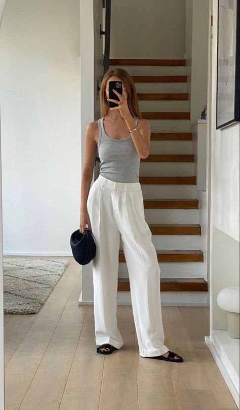 Old Money Summer Outfits, Old Money Summer, Pinterest Trends, Classy Fits, Modieuze Outfits, Minimal Style, Basic Outfits, Outfits Women, Mode Streetwear