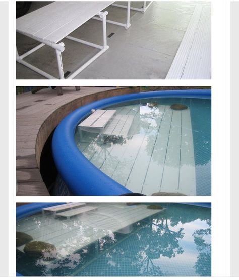 Dog Pool Ramp, Pool Makeover, Ideas For Small Yards, Pool Ideas On A Budget, Pool Deck Plans, Swimming Pool Landscaping, Above Ground Pool Ideas, Dream Patio, Ground Pool Ideas