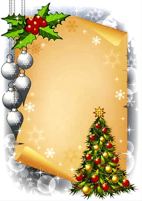 Christmas Scroll, Christmas Letterhead, Christmas Images Free, Christmas Decorations Centerpiece, Christmas Photo Frame, Christmas Topper, Christmas Border, Vector Christmas, Christmas Stationery