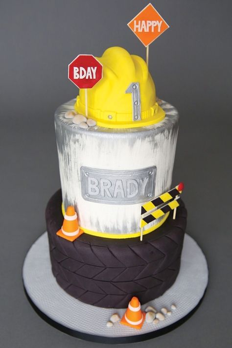 Construction First Birthday Party, Construction Themed Cake, Construction First Birthday, Refueling Station, Birthday Party Ideas For Boys, Construction Birthday Cake, Unique Birthday Party Ideas, Unique Birthday Party, Construction Theme Birthday Party