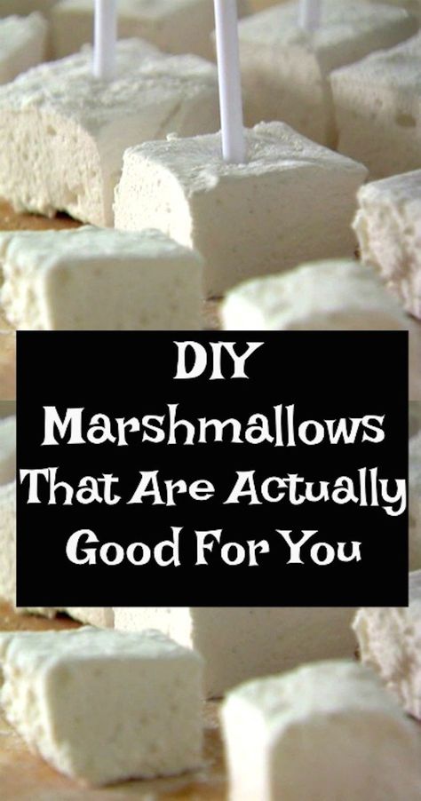 Diy Marshmallows, Healthy Marshmallows, Homemade Marshmallow Recipe, Recipes With Marshmallows, Homemade Marshmallows, Homemade Recipe, Marshmallow Fluff, Healthy Homemade, Healthy Dessert