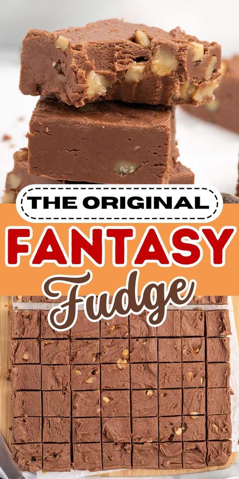 This recipe for Fantasy Fudge was taken right from the back of Kraft’s marshmallow cream container. Now, you can prepare homemade marshmallow cream fudge in 5 minutes and serve it (rather than dream it) during the holiday season! Fantasy Fudge Recipe Original Microwave, Fantasy Fudge Recipe Jet Puff, Marshmallow Fudge Recipe Condensed Milk, Fudge Using Marshmallow Cream, Kraft Marshmallow Fudge Recipe, Fantasy Fudge Recipe Original, Fantasy Fudge Marshmallow Cream, Marshmallow Cream Fudge, Homemade Marshmallow Cream