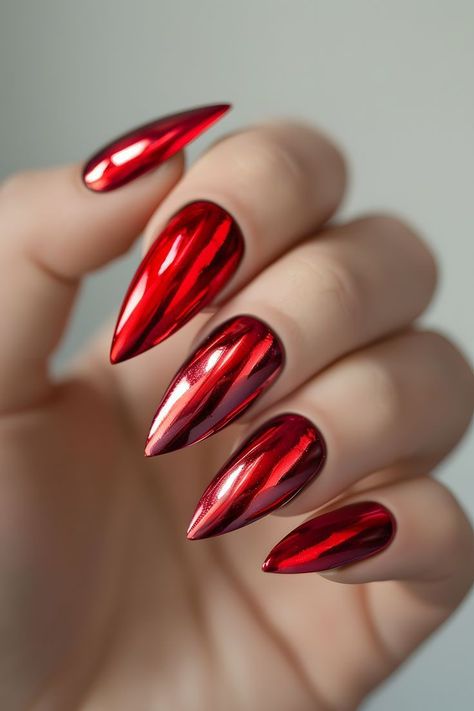 Nail Inspo Graduation, Summer Nails Minimalist, Nails Ombre Chrome, Natural Chrome Nails, Wedding Nails Elegant, Nails Red Chrome, Summer Nails Wedding, Minimalist Nails Ombre, Red Aura Nails