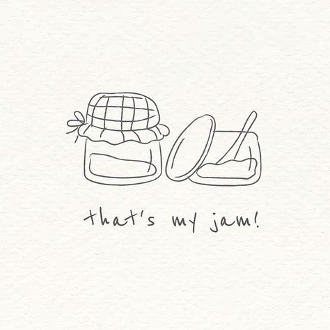 Jam Jar Doodle, Jam Tattoo Jar Of, Jelly Jar Tattoo, Jam Jar Drawing, Jam Jar Tattoo, Jam Drawing, Jam Illustration, Jam Tattoo, Dessert Jar