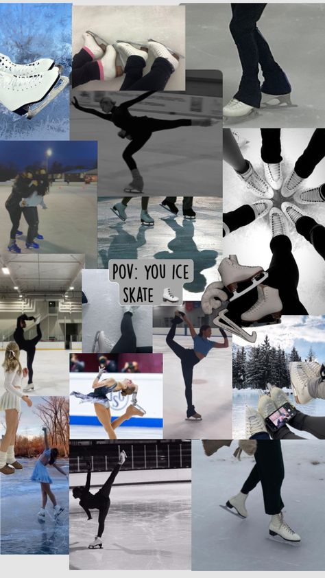 #pov#ice#skating#iceskating#winter#wallpaper Ice Skating Wallpaper, Skating Wallpaper, Ice Skating Beginner, Winter Skating, Figure Ice Skates, Winter Wallpaper, Really Funny Memes, Ice Skating, Figure Skating