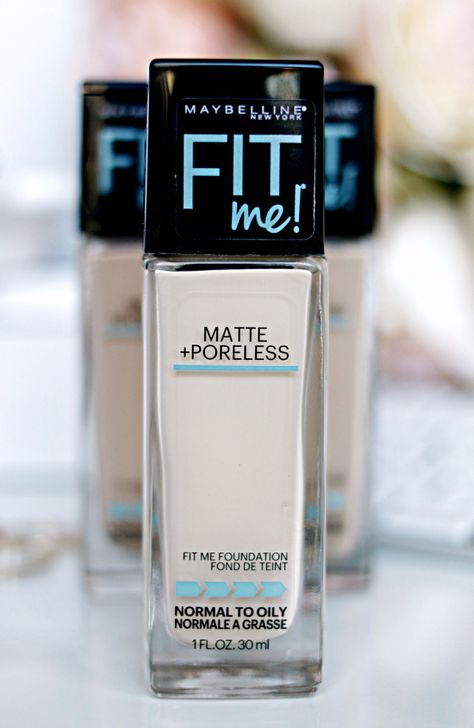 Maybelline Fit Me Matte + Poreless Foundation Review | Fitme Foundation, Matte Poreless Foundation, Maybelline Fitme, Maybelline Foundation, Fit Me Foundation, Maybelline Fit Me Foundation, Fit Me Matte And Poreless, Drugstore Foundation, Oil Free Foundation