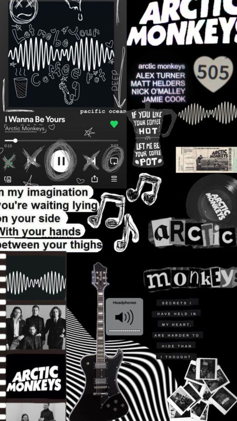 arctic monkeys (not mine) Arctic Monkeys Tattoo, Monkeys Wallpaper, The Arctic Monkeys, Monkey Icon, Arctic Monkeys Lyrics, 505 Arctic Monkeys, Arctic Monkeys Wallpaper, Monkey Wallpaper, Artic Monkeys