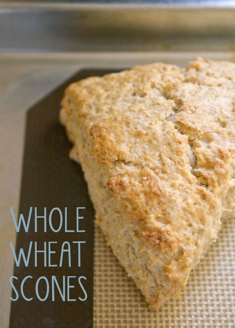 Whole Wheat Scones Recipe, Scones Recipe Healthy, Whole Wheat Scones, Scone Mix, Pumpkin Pancake Recipe, Bake Something, Healthy Bread Recipes, Scones Recipe, Healthy Bread